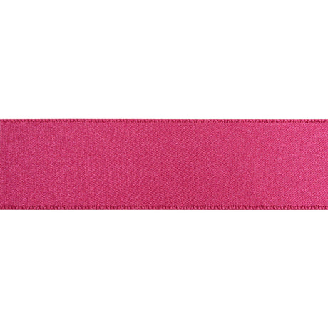 7/8" Hot Pink Double Face French Satin Ribbon