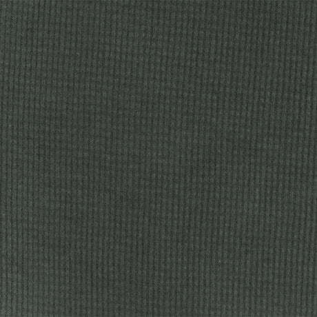 1 Yard Dark Smoked Gray Solid Stretch Rayon Brushed 2x2 Rib Knit Fabric for Activewear Dresses Blouses 61 Inches Width