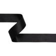 Black Double Face French Satin Ribbon - 1"