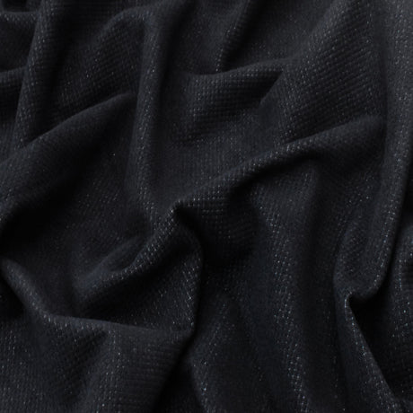 1 Yard Darkness Blue Gray Texture Cotton Polyester Dobby Woven Fabric for Jackets Coats Apparel 60 Inches Width