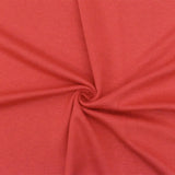 1 Yard Flower Red Solid Stretch Double Knit Fabric for Apparel Dresses Jackets Crafts 51 Inches Width