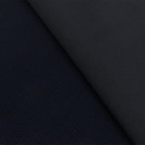 1 Yard Midnight Blue-Black Texture Stretch Bonded Double Knit Fabric 52 Inches Wide