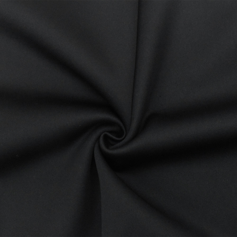1 Yard Midnight Blue-Black Texture Stretch Bonded Double Knit Fabric 52 Inches Wide