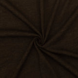 1 Yard Muddy Brown Solid Stretch Polyester Jersey Knit Fabric 56 Inches Wide
