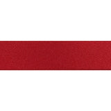 Wine Double Face French Satin Ribbon - 1"
