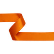 Orange Double Face French Satin Ribbon - 1"