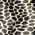 Brown Velboa Fur Giraffe Animal Short Pile Fabric,