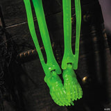 16" Hanging Posable Glow-in-the-Dark Skeletons Halloween Decoration - 3 Pc.