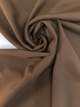 Polyester Twill Brown Beige Stretch