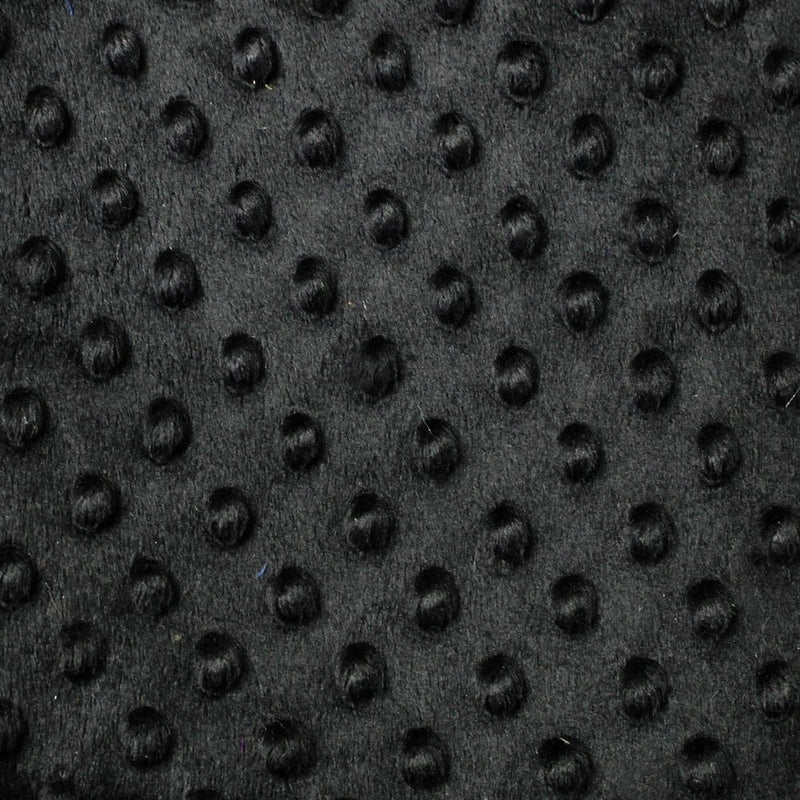 Minky Dimple Dot Faux Fur Fabric - 100 Percent Polyester, Embossed Dimple Dot, 60" Width (1 Yard)