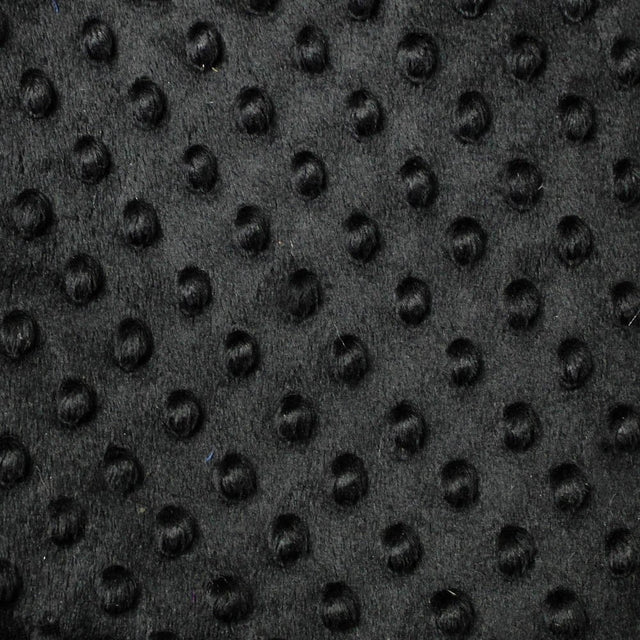 Minky Dimple Dot Faux Fur Fabric - 100 Percent Polyester, Embossed Dimple Dot, 60" Width (1 Yard)