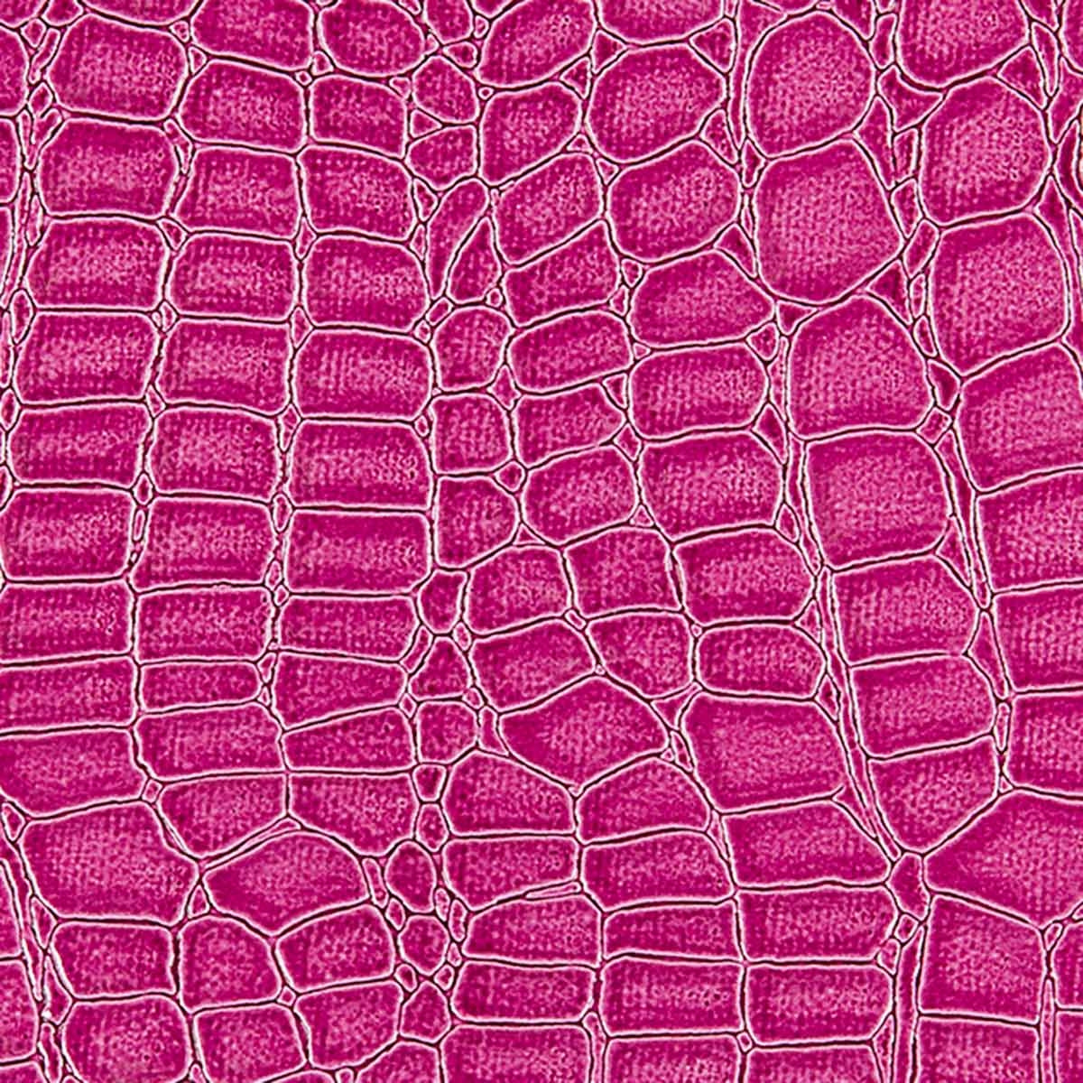 Faux Crocodile Vinyl Fabric - Crocodile Embossed, 54" Width (1 Yard)