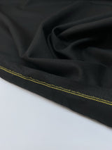 Wool Suiting Fabric Black