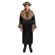 Rabbi Coat with Fur Costume - Adults