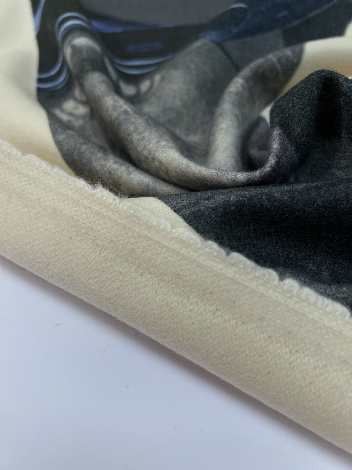 Printed Wool Wool Fabric