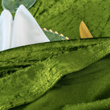 Velvet Dinner Napkins 20x20 Ice Crushed