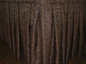 Floral Damask Jacquard Polyester Table Skirt