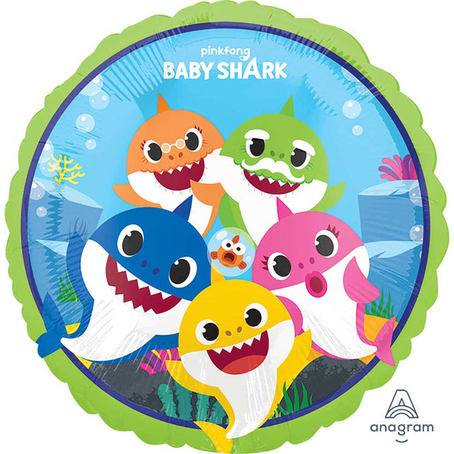 Baby Shark Foil Balloon 17 Inch