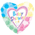 Baby Shower Quadrants Foil Balloon