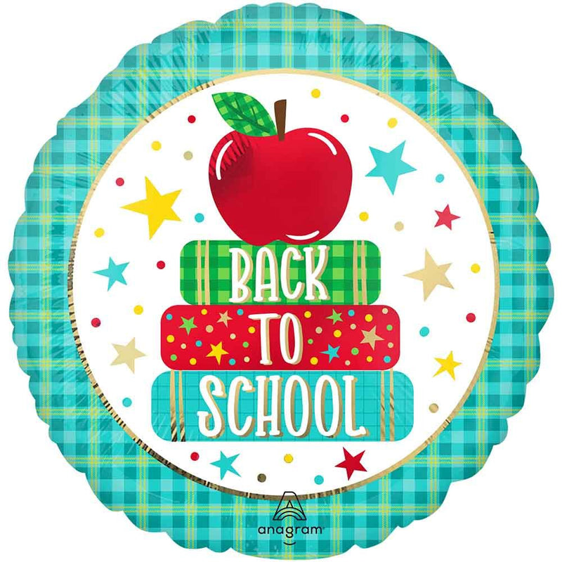 Foil Balloon Back to School Apple Books