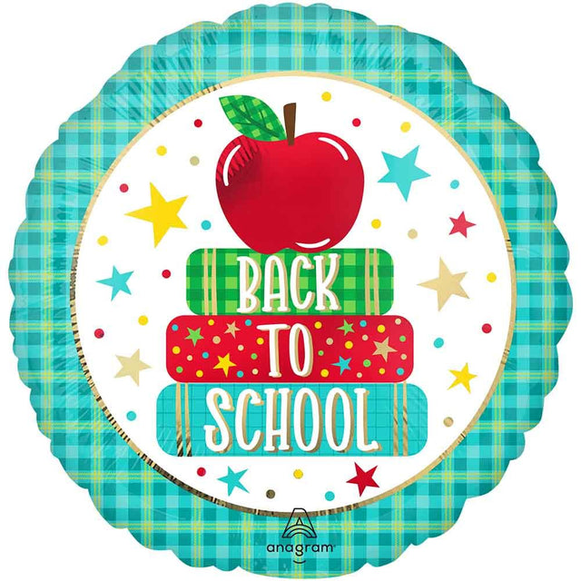 Foil Balloon Back to School Apple Books