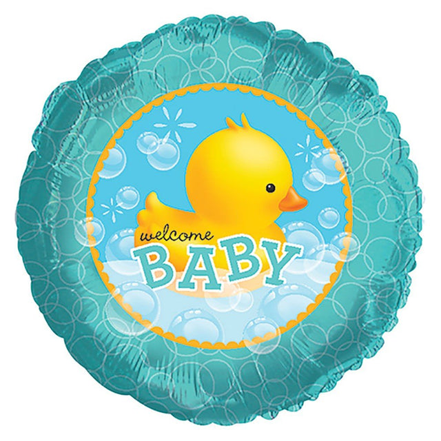 Foil Balloon 17 Inch Bubble Bath Duckie