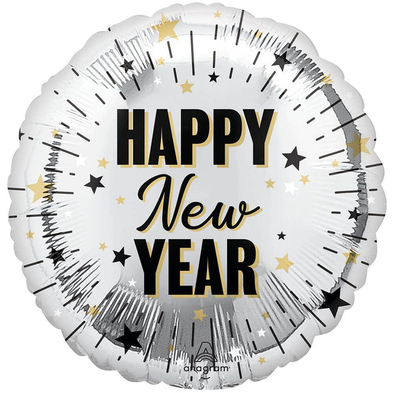 Foil Balloon Elegant New Year Celebration