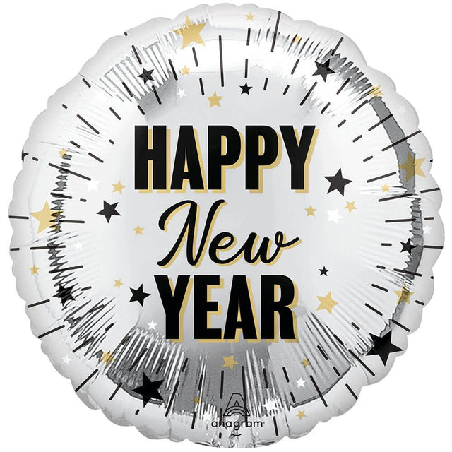 Foil Balloon Elegant New Year Celebration