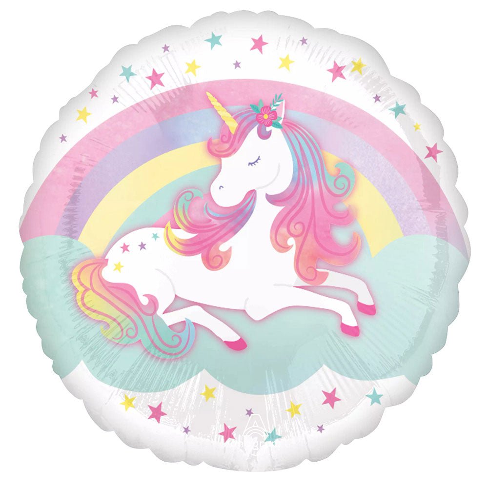 Unicorn Foil Balloon 17 Inch Enchanted Unicorn