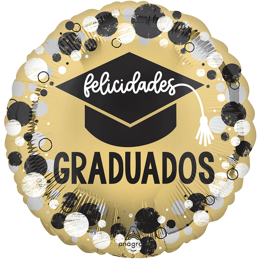 Graduation Foil Balloon Felicidades Graduados