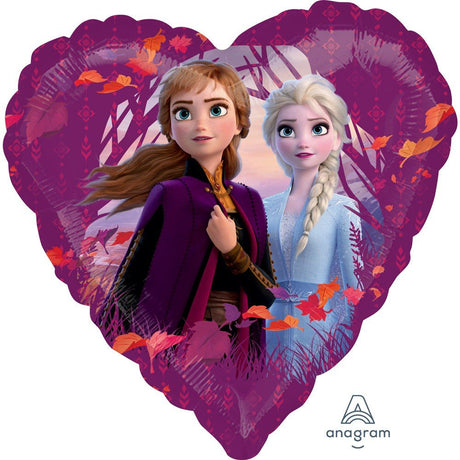 Foil Balloon Frozen 2 Love 17 Inch