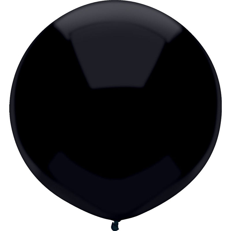 Latex Balloons 17 Inch Black