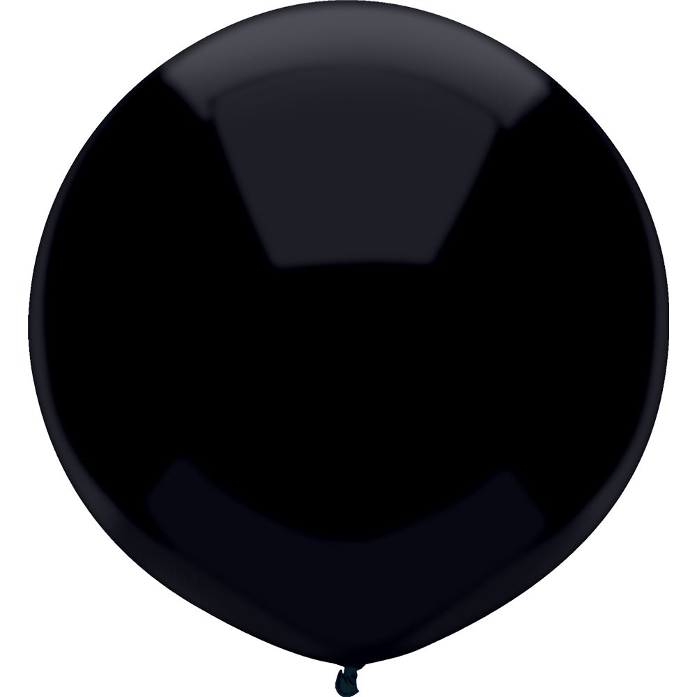 Latex Balloons 17 Inch Black