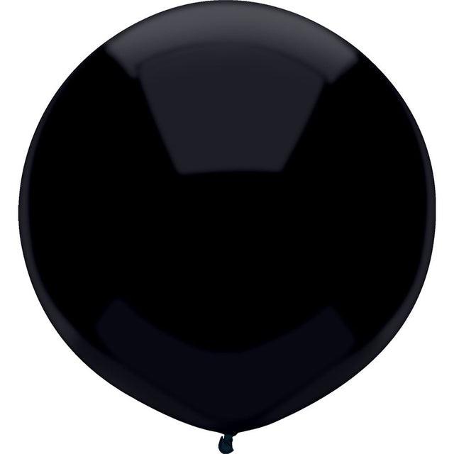 Latex Balloons 17 Inch Black