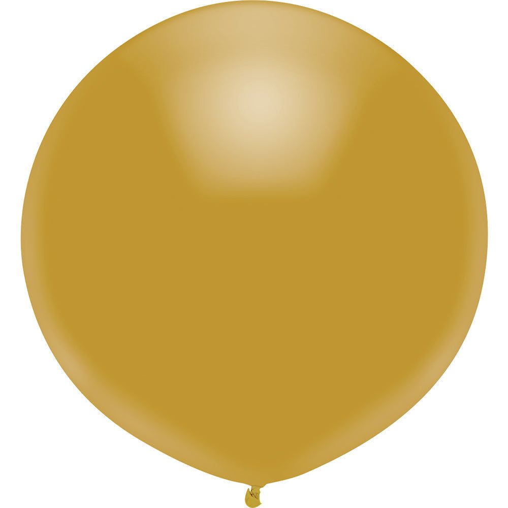 Latex Balloons 17 Inch Metallic Gold