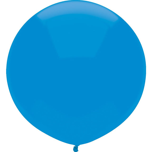 Latex Balloons 17 Inch Ocean Blue