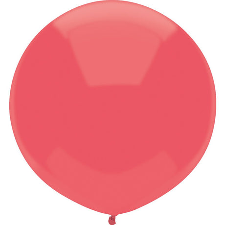 Latex Balloons 17 Inch Red