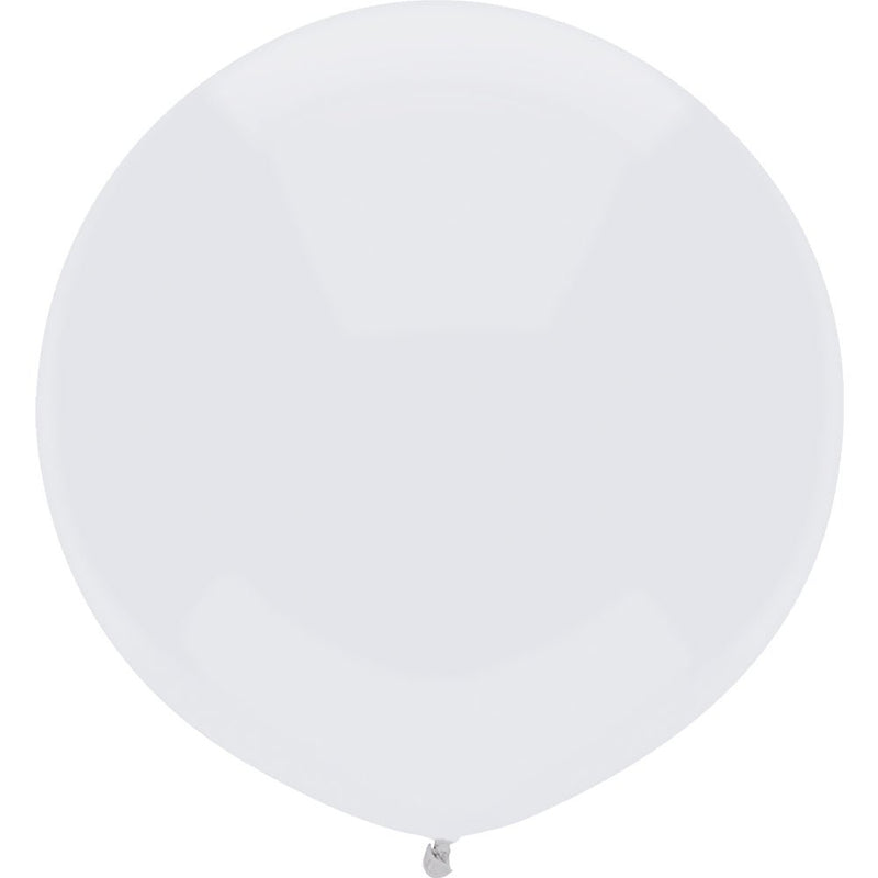 Latex Balloons 17 Inch White