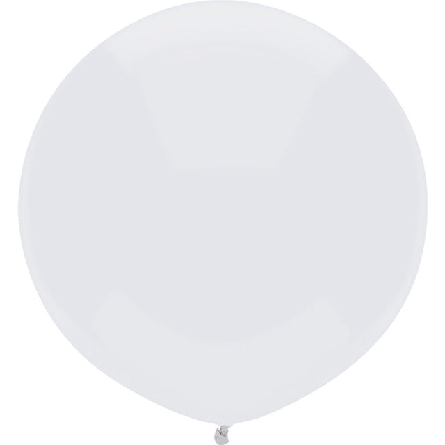 Latex Balloons 17 Inch White