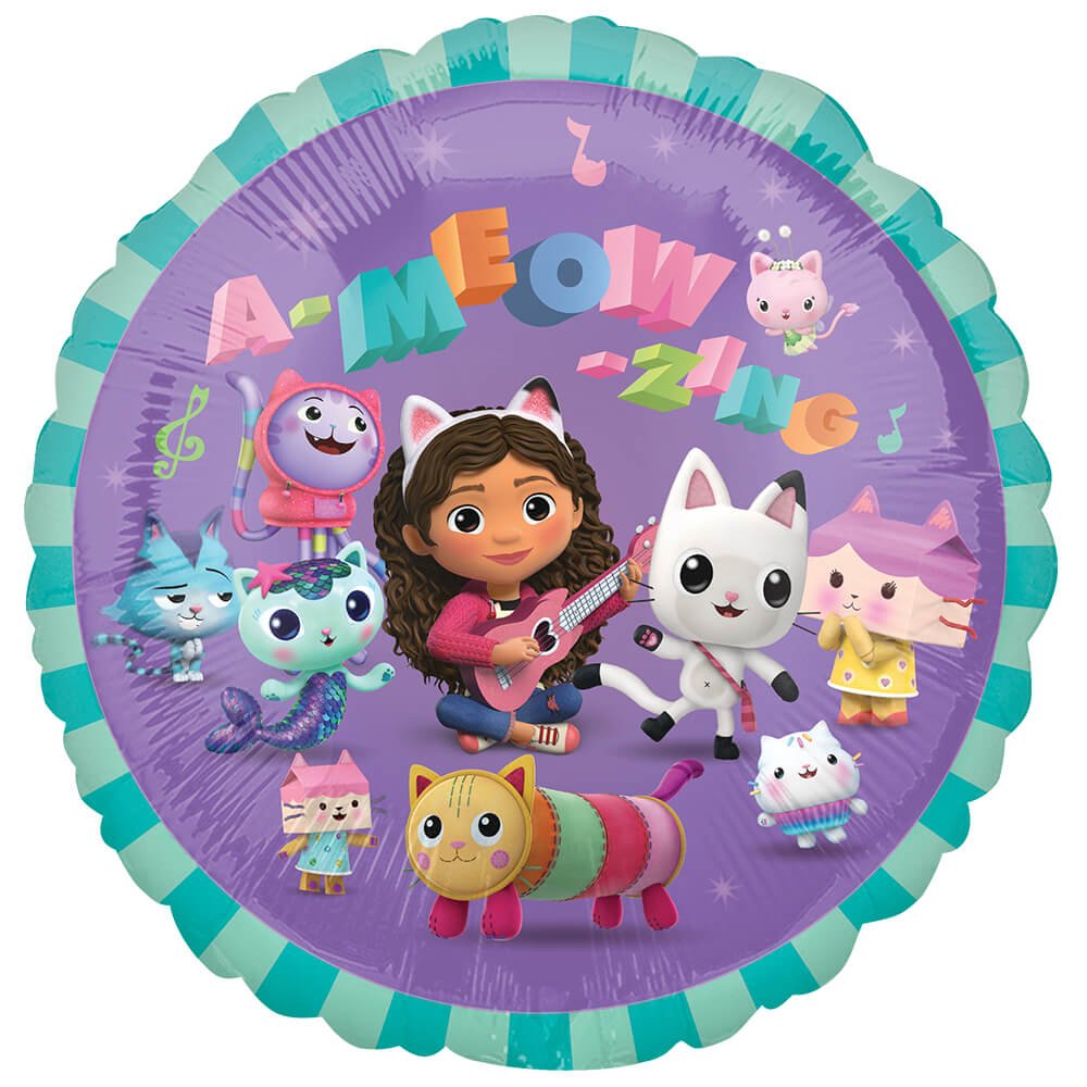 Gabby's Dollhouse Foil Balloon 17 Inch