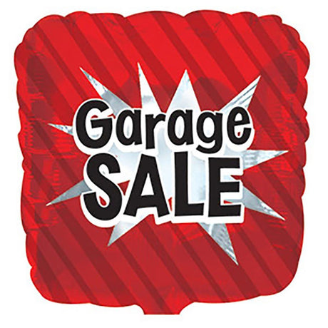 Foil Balloon Garage Sale Q-Bloon