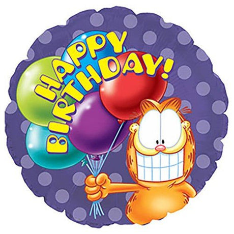 Foil Balloon Garfield Birthday