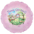 Get Well Garden Foil Balloon