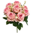 Silk Flowers Gypso Rose Bush