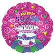 Sweet 16 Birthday Foil Balloon