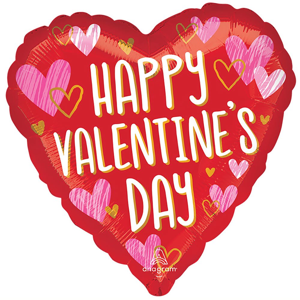 Valentine's Day Foil Balloon