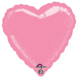 Heart Metallic Pink Foil Balloon