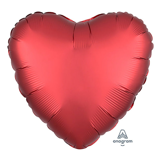 Heart Foil Balloon Sangria