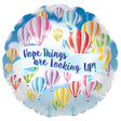 17 Inch Hope Looking Up! Foil Balloon