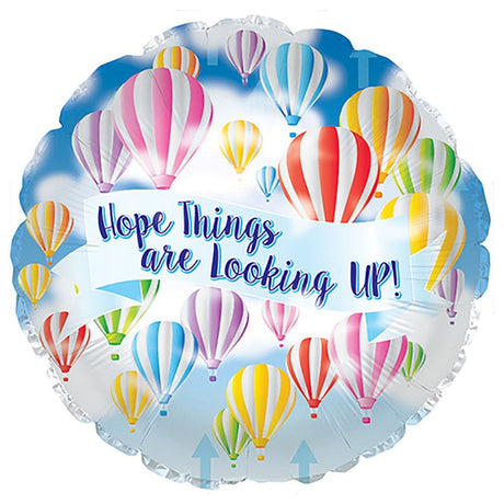 17 Inch Hope Looking Up! Foil Balloon